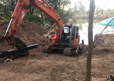 EX2 Installation of piles Geikie Gorge Pathway and Abutment works 29-04-2021